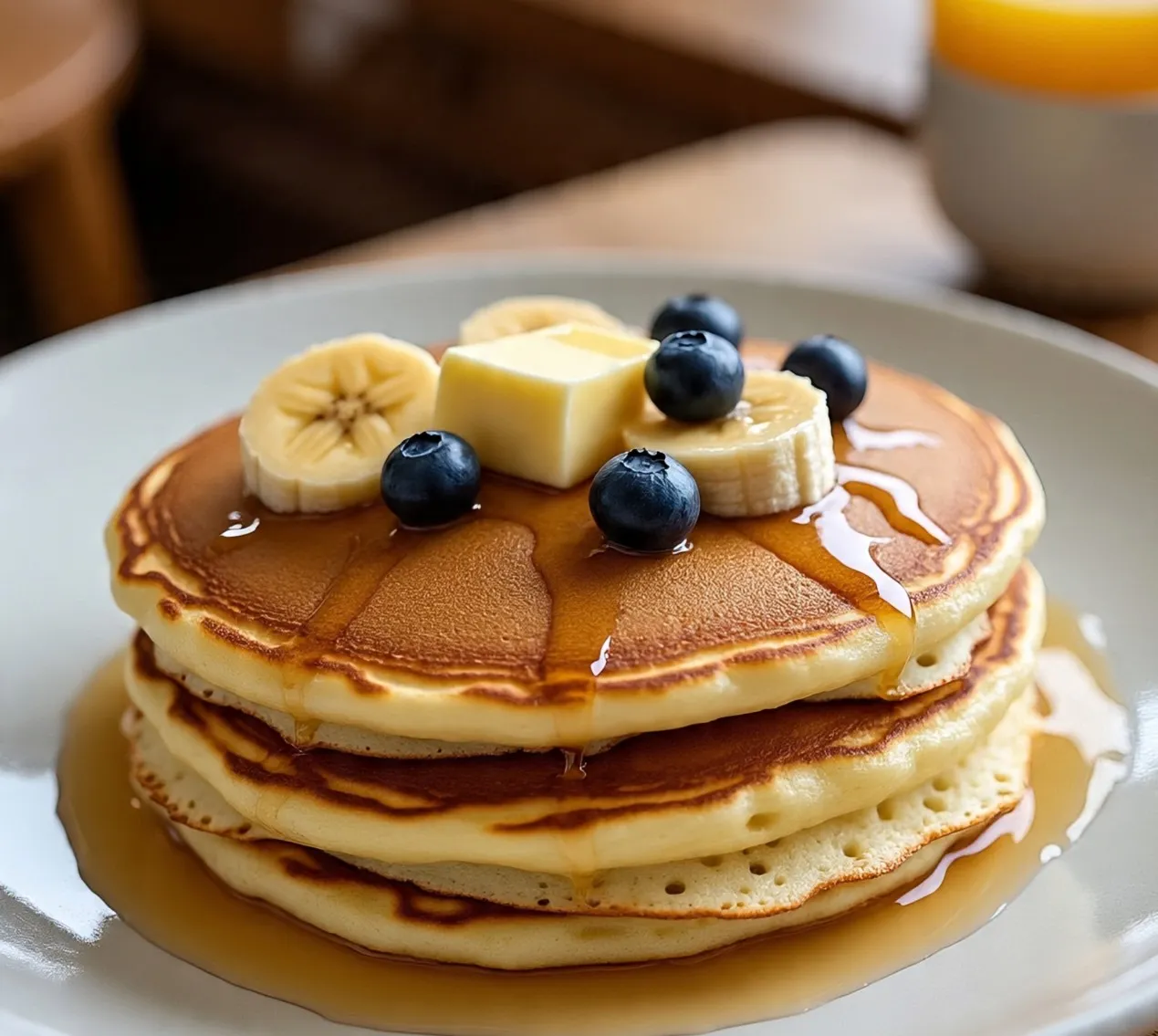 Fluffy Buttermilk Pancakes